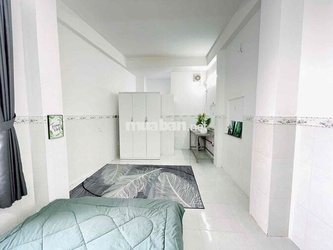 Studio Nội Thất Đầy Đủ 25m2 Gần Vòng Xoay Phú Lâm Q6