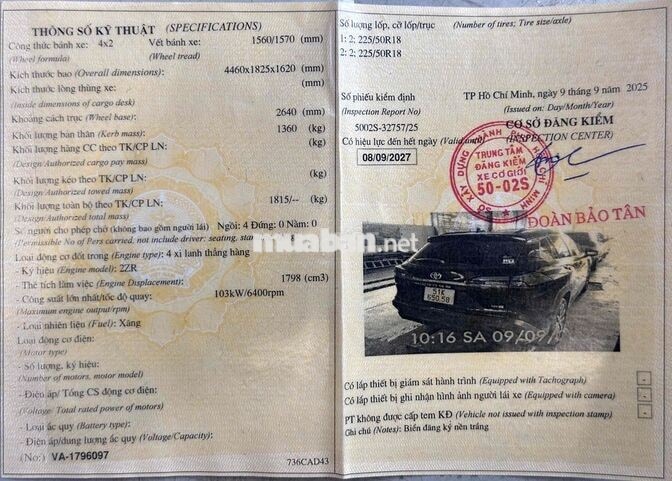 TOYOTA COROLLA CROSS 2022 50.000 KM ĐEN