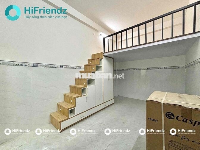 DUPLEX MỚI XÂY CÓ BANCOL, MÁY GIẶC RIÊNG SIÊU RỘNG NGAY PHAN VĂN HỚN