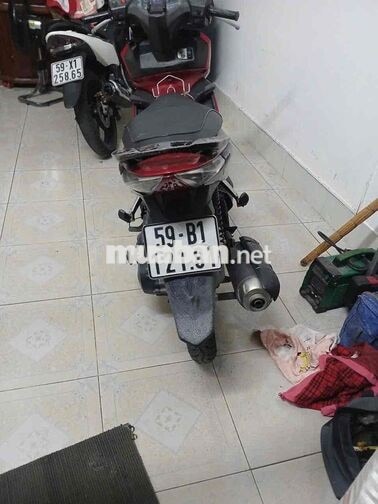 Honda Air Blade Đỏ đen