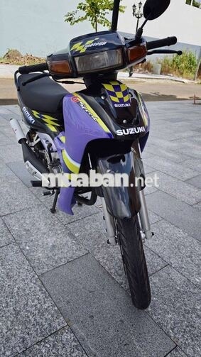 Suzuki Satria 120cc màu Tím đen