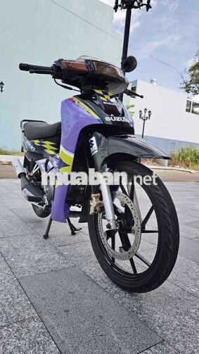 Suzuki Satria 120cc màu Tím đen