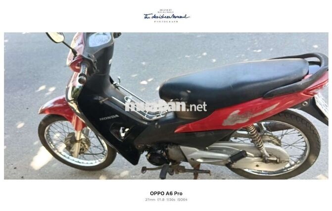 Honda Wave Alpha màu Đỏ đen
