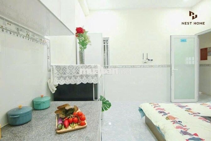 STUDIO FULL NỘI THẤT - CỬA SỔ NGAY BÙI QUANG LÀ - PHẠM VĂN BẠCH 