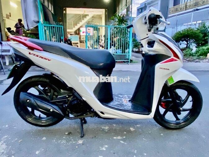 🌻HONDA  VISION ĐK 2020  xe zin khoá MasKey trắng B