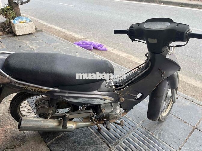 Xe máy SYM Angel 100 màu Xám