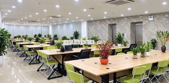VĂN PHÒNG 160M² – TÒA NHÀ MỚI – ĐIỀU HÒA ÂM TRẦN – FREE SETUP 20 NGÀY
