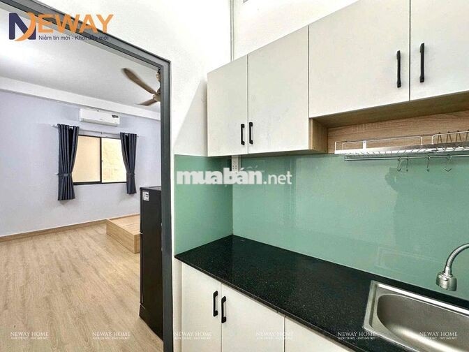 TRỐNG SẴN STUDIO TÁCH BẾP-MÁY GIẶT RIÊNG NGAY KHU BÀU CÁT GẦN CHỢ