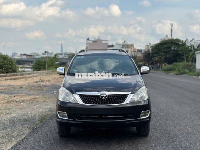 Toyota Innova 2006 G 190.000 km Đen