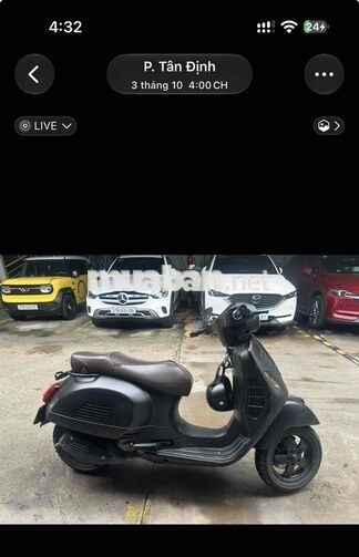 Vespa GTS Quasar 300cc 35k mile Đen nhám