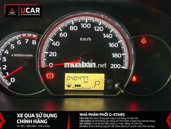 Mitsubishi Attrage 2021 CVT-H 40.000 km Trắng