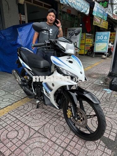 Yamaha Exciter 135 Trắng đen xanh