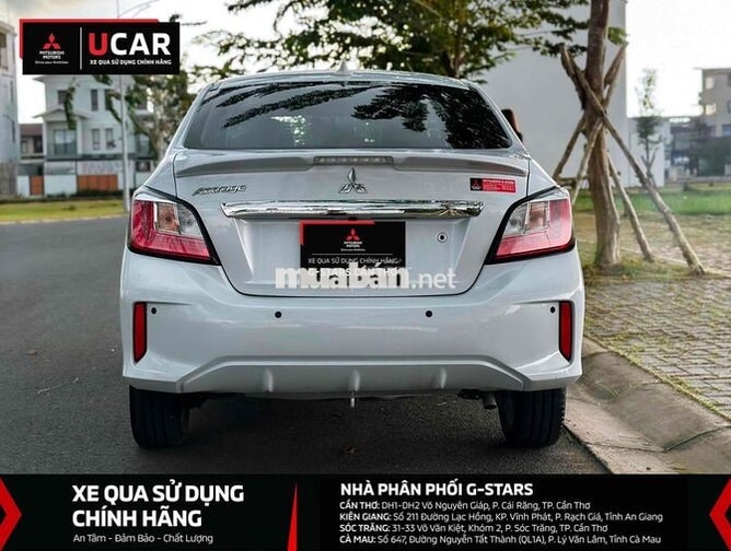 Mitsubishi Attrage 2021 CVT-H 40.000 km Trắng