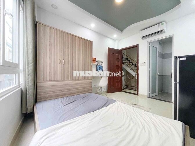 CHO THUÊ STUDIO FULL NỘI THẤT RỘNG 25m2 GẦN VĂN LANG CƠ SỞ 3