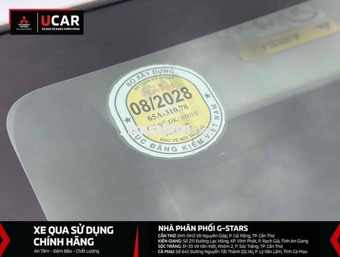 Mitsubishi Attrage 2021 CVT-H 40.000 km Trắng