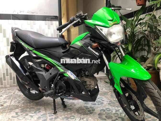Kawasaki Z125 Xanh đen Indonesia