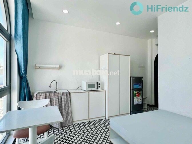 CHO THUÊ STUDIO DƯƠNG BÁ TRẠC, FULL NỘI THẤT, BAN CÔNG & CỬA SỔ