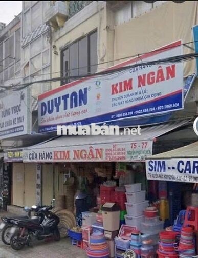 Cho thuê nhà mặt tiền nguyễn phúc nguyên p10,Q3_DT:6mx4m(trệt 1 lầu)