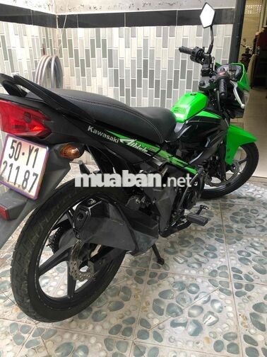 Kawasaki Z125 Xanh đen Indonesia