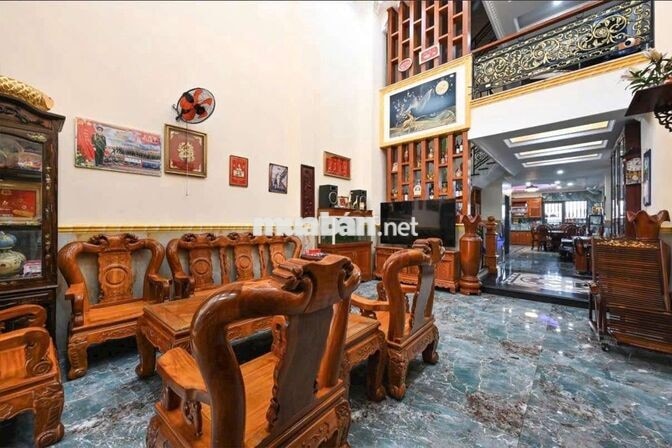 Nhà Phố 5m x 27m. 4 Tầng Thang Máy Hẻm 12m Khu Biệt Thự Trần Thị Do