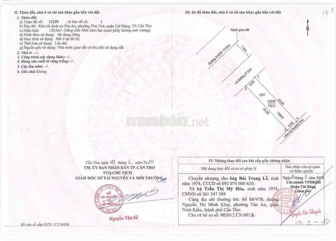 Bán đất mặt tiền trục chính đường A1