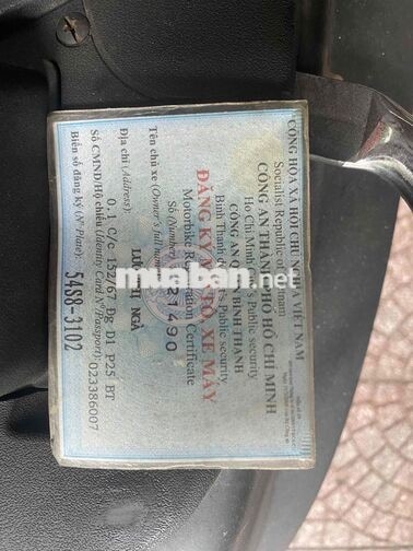 Piaggio Vespa LX125 2010 đen nhám