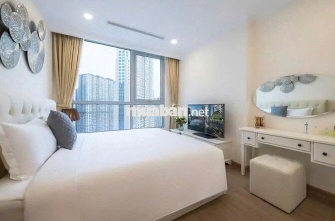 CHO THUÊ CĂN HỘ VINHOMES CENTRAL PARK, TẦNG CAO, FULL NỘI THẤT.