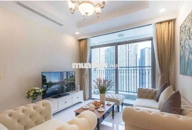 CHO THUÊ CĂN HỘ VINHOMES CENTRAL PARK, TẦNG CAO, FULL NỘI THẤT.