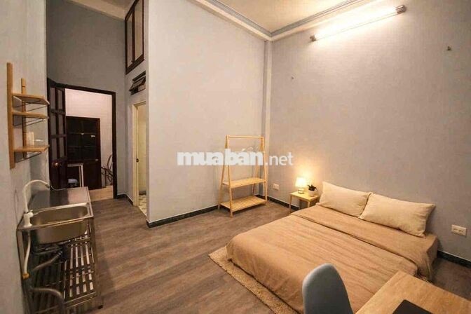 PHÓNG STUDIO CỬA SỔ LỚN, FULL NỘI THẤT NGAY CMT8