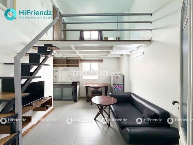 cho thuê phòng gác full nội thất khu lý phục man được nuôi mèo 