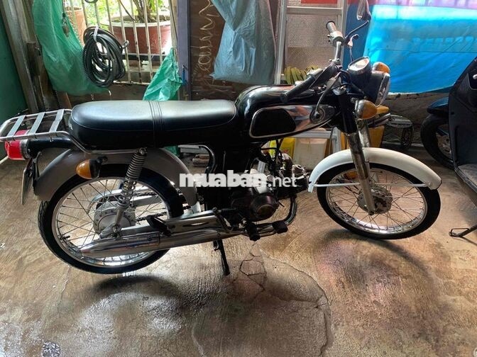 Xe máy Honda 67 SS50 màu Đen