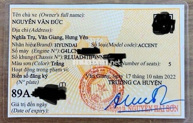 Hyundai Accent 5 chỗ Trắng 34469 km