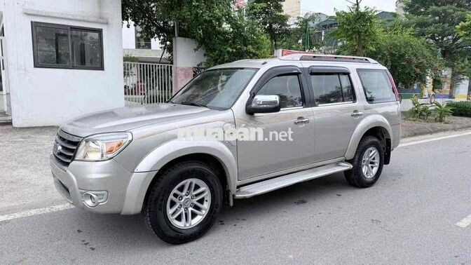 FORD EVEREST 2009 SỐ SÀN DẦU 7 CHỖ BẠC