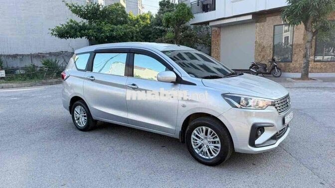 SUZUKI ERTIGA 2019 SỐ SÀN 7 CHỖ BẠC