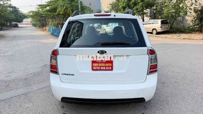 KIA CARENS 2009 SỐ SÀN 7 CHỖ MÀU TRẮNG