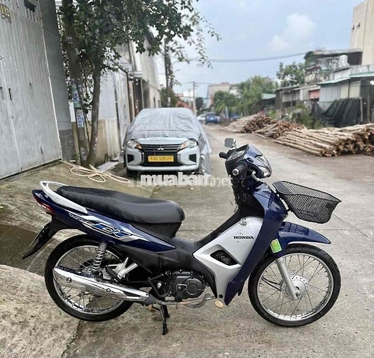 Wave Alpha 2023 Xanh bạc bs dễ thương