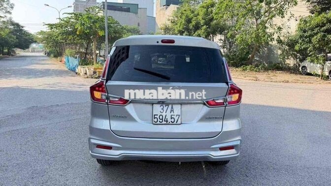 SUZUKI ERTIGA 2019 SỐ SÀN 7 CHỖ BẠC