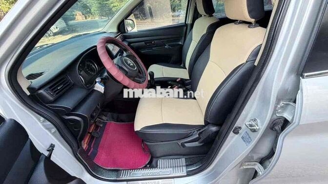 SUZUKI ERTIGA 2019 SỐ SÀN 7 CHỖ BẠC