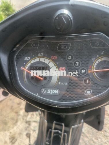 SYM Galaxy 50 50cc màu đen đỏ