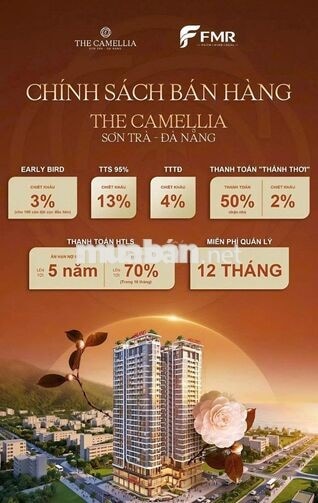 THE CAMELLIA SƠN TRÀ | Căn Hộ 2 NGỦ - Sổ Hồng Lâu Dài - Full Nội Thất