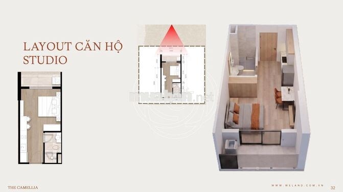 THE CAMELLIA SƠN TRÀ | Căn Hộ 2 NGỦ - Sổ Hồng Lâu Dài - Full Nội Thất
