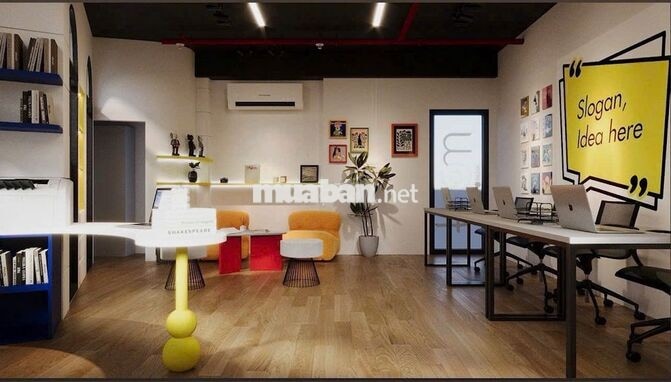 Cho thuê văn phòng 40m2 đường Điện Biên Phủ, có nội thất - 11tr/tháng