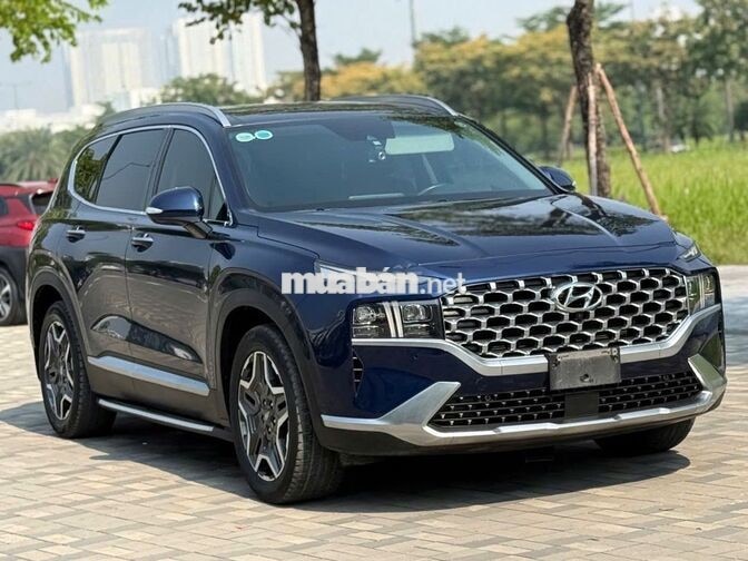 Hyundai Santa Fe 2023 Full Xanh tím