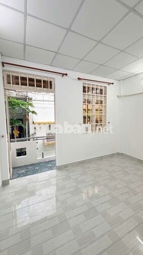 cho thuê nhà mới sạch đẹp đúc 1 lửng 1 lầu đường số 2 p16 GV 4x8m 9tr