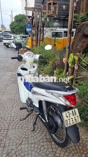 SYM Angela 50cc màu Trắng xanh