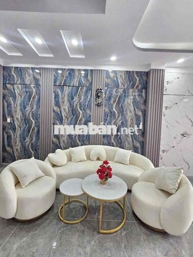 nhà 2 lầu 1 trệt Bình Chuẩn,Thuận An,có nội thất,đường 7m đậu ô tô ok