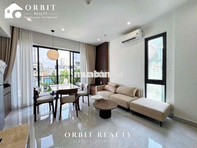 CHO THUÊ CĂN HỘ 1 PHÒNG NGỦ TÁCH BẾP + BAN CÔNG RỘNG 45M2 MỚI 100%