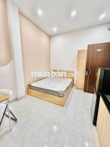 CHO THUÊ GẦN PHAN ĐĂNG LƯU-CĂN HỘ MỚI XÂY-FULL NT-BAN CÔNG THOÁNG-30M2