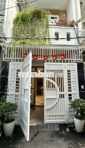 CHO THUÊ NHÀ MỚI HẺM Ô TÔ, 417 LÊ VĂN THỌ, 2PN, 3NVS