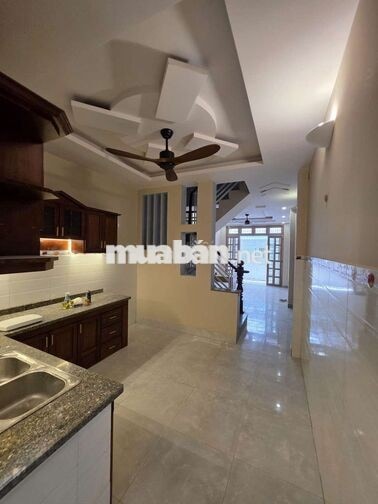 CHO THUÊ NHÀ MỚI HẺM Ô TÔ, 417 LÊ VĂN THỌ, 2PN, 3NVS